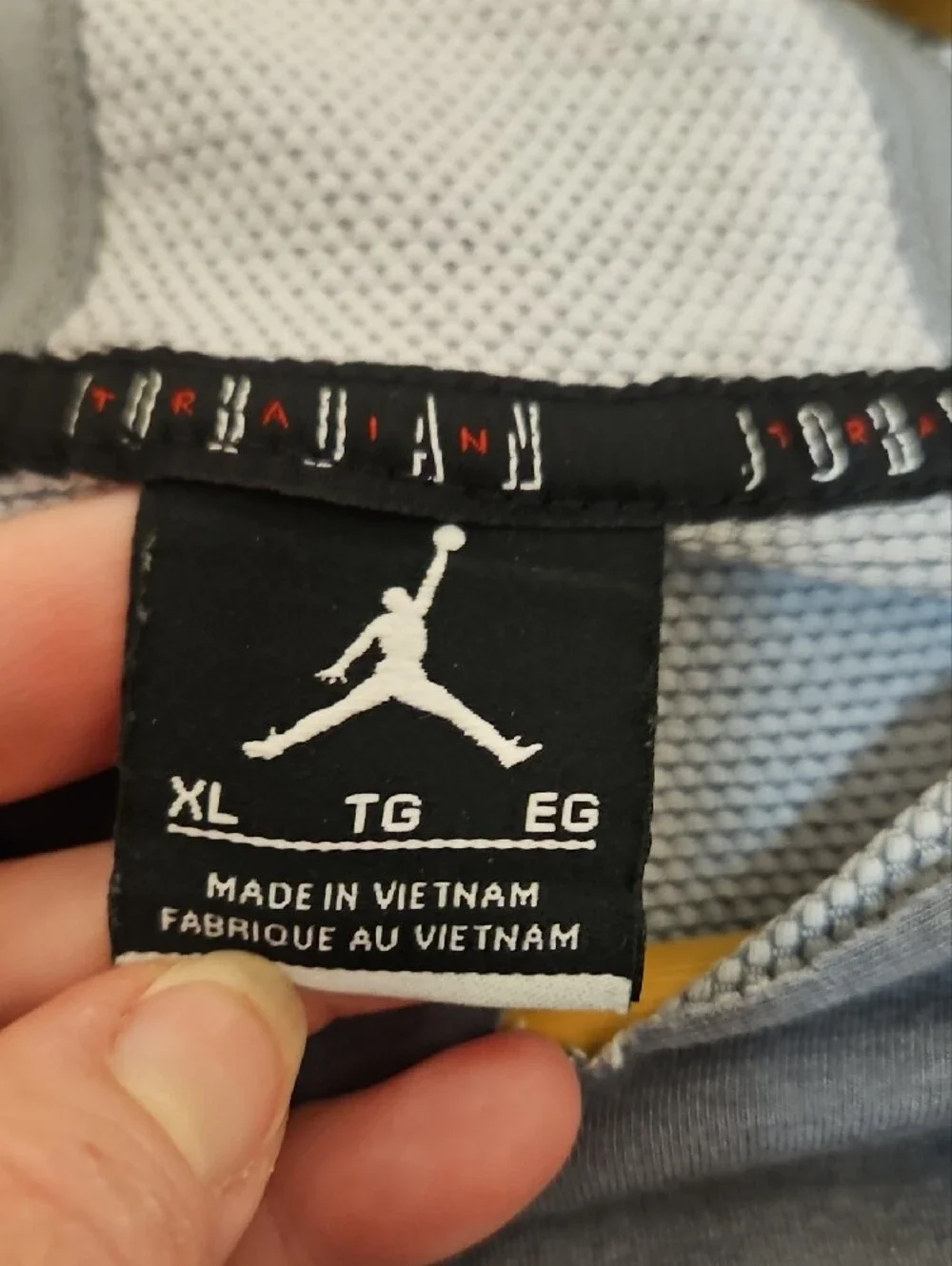 Jordan XL Sleeveless Hoodie in Heather Gray with Black Logo